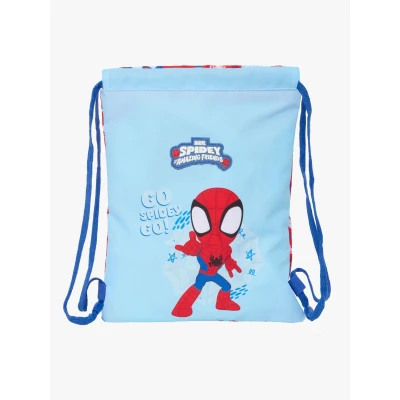 Abbildung von Spidey and His Amazing Friends Turnbeutel, Rot/Hellblau