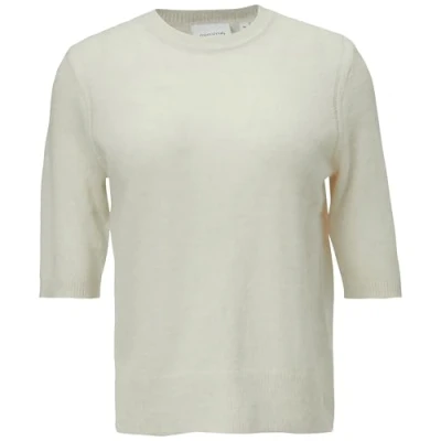 Abbildung von comma casual identity Tshirt print, Damen, Größe: 40, Helles beige