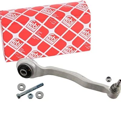 Abbildung von febi BILSTEIN 33351 Querlenker Plus mit Anbaumaterial Trag /Führungsgelenk, Lager Vorderachse rechts, unten, vorne Aluminium