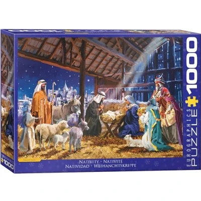 Abbildung von empireposter Weihnachtskrippe 1000 Teile Puzzle Format 68x48 cm
