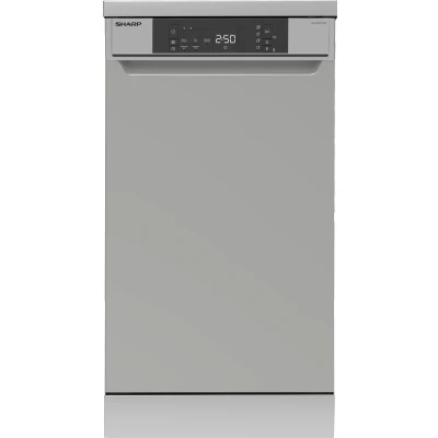 Abbildung von Sharp Standgeschirrspüler QW NS1DF47DS DE, 10 Maßgedecke, Aquastop