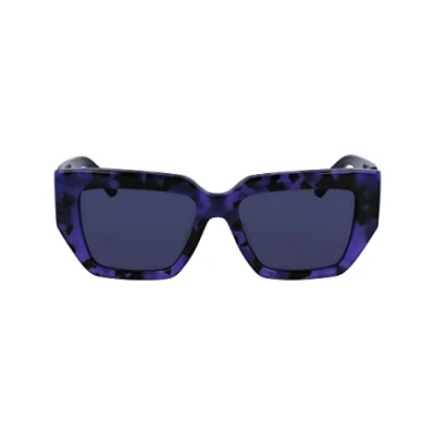 Abbildung von Calvin Klein Jeans Women&#039;s CKJ23608S Sunglasses, Violet Havana, Einheitsgröße