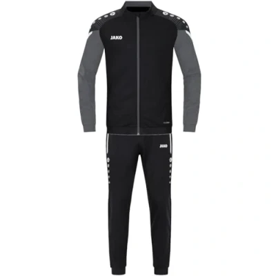Abbildung von JAKO Kinder Trainingsanzug Polyester Performance, Schwarz/Anthra Light, 128