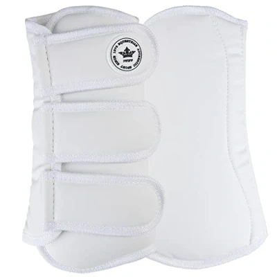 Abbildung von PFIFF 1101778 Gamaschen Galena, Feste Kunststoffschale Soft Innenfutter, Vorderbein Weiß Cob