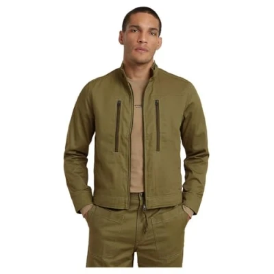 Abbildung von G Star RAW Men&#039;s Jackets Lt wt deck jkt, Grün (smoke olive D24288 C962 B212), XL
