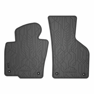 Abbildung von FROGUM NOMAD Gummimatten Ganzjährig Autofussmatten Vorne Automatten für VW CC 2012 2016, Passat B6 2005 2010, B7 2010 2014, 2008 Beständiges Gummi Material