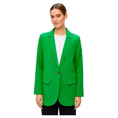 Abbildung von Object Objsigrid L/S NOOS Blazer, Damen, Größe: 44, Fern green