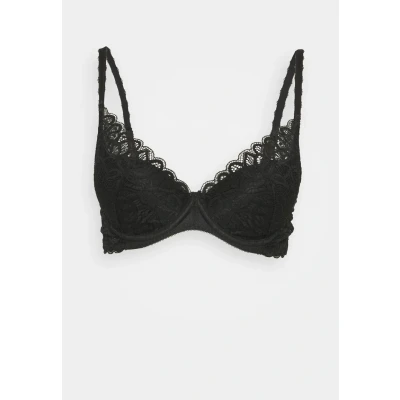 Abbildung von Wacoal Raffine Plunge 30 B Bügel BH, Damen, Größe: 70A, Black