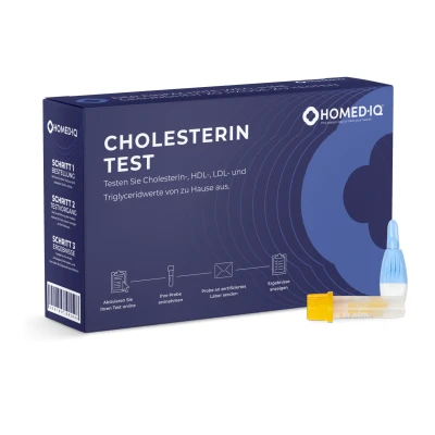 Abbildung von Cholesterin Test