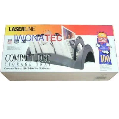 Abbildung von LaserLine Media Zone CD Aufbewahrungssystem Regal für 100