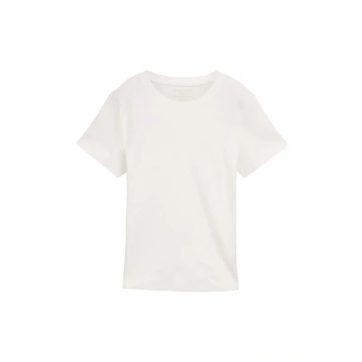 Abbildung von TOM TAILOR Damen 1048112 T Shirt, 10315 Whisper White, XS