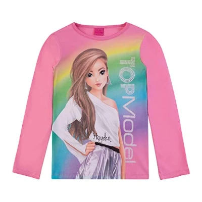 Abbildung von TOP Model Langarmshirt für Kinder, Größe: 140, Sachet pink
