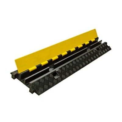 Abbildung von Onpira® 2 Kanal Kabelbrücke Überfahrschutz Kabelkanal Brücke Rampe Protector Pkw&amp;LKW