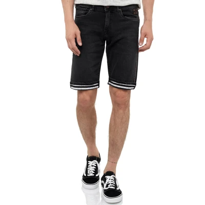 Abbildung von Rusty Neal Jeans Shorts, Herren, Größe: Large, Anthrazit