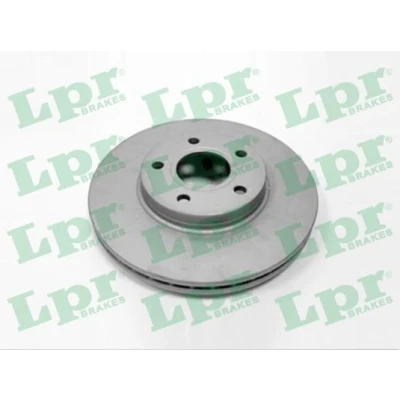 Abbildung von LPR F1009VR Bremsscheibe 278 25 5 innenbelüftet beschichtet FORD: Focus 2 Schrägheck, Kombi, C Max, VOLVO: V50, C30, S40 II