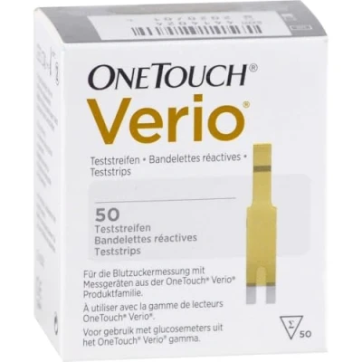 Abbildung von One Touch Verio Teststreifen