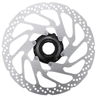 Abbildung von Shimano Unisex Erwachsene RT EM300 Bremsscheibe, Schwarz, 160mm
