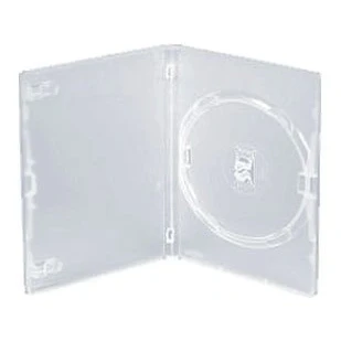 Abbildung von (50 Stück) Single Amaray transparent DVD/CD/Blu RAY Hüllen