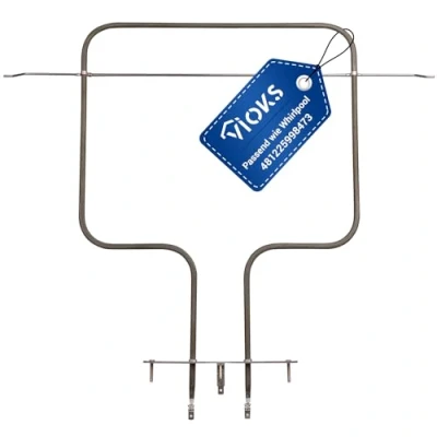 Abbildung von VIOKS Heizung Heizelement Oberhitze 900W 230V für Bauknecht Whirlpool 481225998473 Elektro Heizstab Backofen Herd Ignis Philips Algor Indesit Ariston
