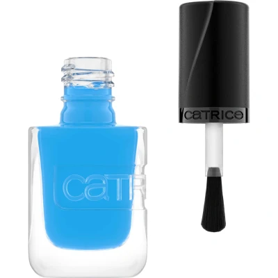 Abbildung von Catrice GEL AFFAIR Nail Lacquer, Nagellack, Nr. 028, Blau, langanhaltend, Einfach zu entfernen, glänzend, vegan, ohne Mikroplastikpartikel, Konservierungsstoffe, Parfüm, 1er Pack (10.5ml)