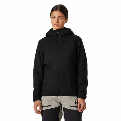 Abbildung von Damen Helly Hansen W Verglas Hooded Insulator, Schwarz, XL
