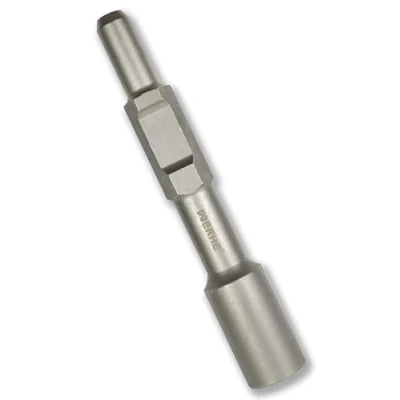 Abbildung von WERHE® Professional HEX30 Erdnageleintreiber zum Einstecken von Tiefenerder Erder Erdung Staberder Innen durchmesser Ø 32,5 mm 257x42 Jack Hammer Picket Pfosten Driver Treiber