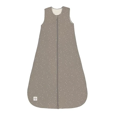Abbildung von LÄSSIG Baby Ganzjahres Schlafsack ohne Ärmel unisex/Sleeping Bag Interlock Sprinkle taupe, Größe 86/92, 13 24 Monate