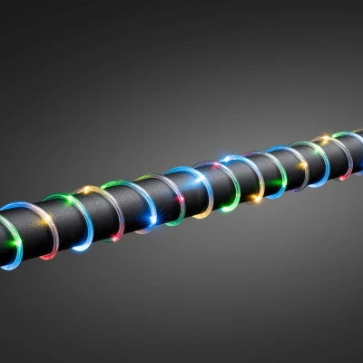 Abbildung von KONSTSMIDE LED Lichterschlauch Weihnachtsdeko aussen, 65 flammig, Mini Lichterschlauch, 5 m, bunte Dioden