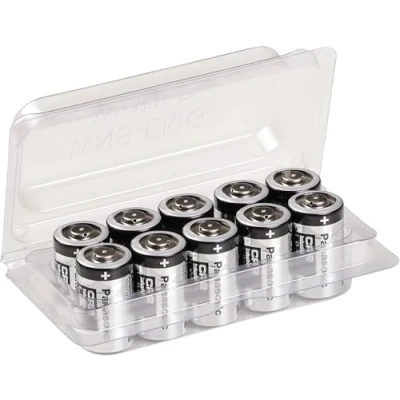 Abbildung von Panasonic Industrial CR2 Photo Power Lithium Batterie, 10 Stück