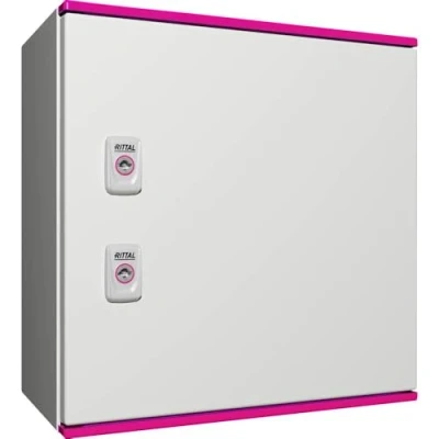 Abbildung von Rittal AX GF Polyester Wandgehäuse Grau IP66, HxBxT 400 mm x 200mm