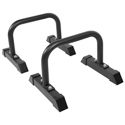 Abbildung von GORILLA SPORTS Liegestützgriffe Fitness Parallettes Low, 2er Set, 46x39x30cm, bis 200kg, rutschfest