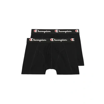 Abbildung von Champion Herren Core x2 Retroshorts, Schwarz, XS (2er Pack)