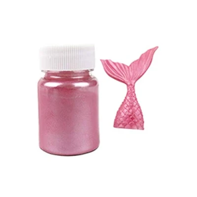 Abbildung von 6Wcveuebuc 15 g essbares Glitzerpulver für Fondant, Kuchen, Kekse, Backen, Blitzzubehör