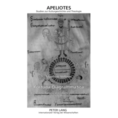 Abbildung von Fortuna Diagrammatica. Das Rad der als bildhafte Verschlüsselung Schrift De Consolatione Philosophiae des Boethius