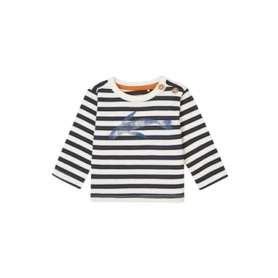 Abbildung von Noppies Baby Jungen Boys Tee Ger Long Sleeve Stripe T Shirt, Buttercream P959, 62 EU