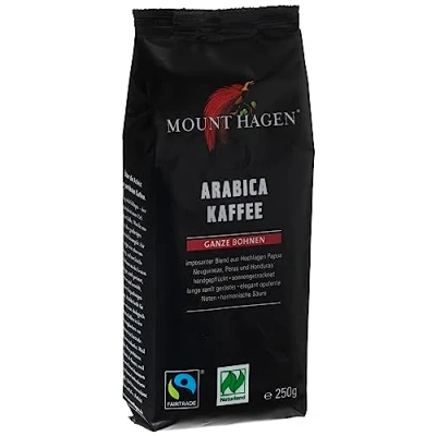 Abbildung von Mount Hagen Röstkaffee Arabica ganze Bohne, 250 g