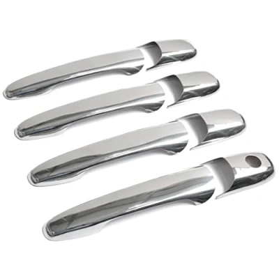 Abbildung von Recambo Türgriffe Blenden EDELSTAHL V2A Chrom kompatibel für Mazda 6 Typ GG GY BJ 2002 2007