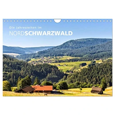 Abbildung von Die Jahreszeiten im Nordschwarzwald (Wandkalender 2025 DIN A4 quer), CALVENDO Monatskalender