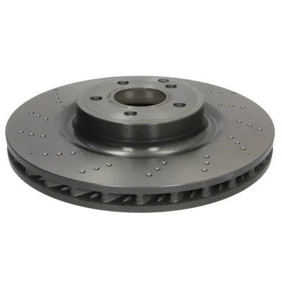 Abbildung von BREMBO COATED DISC LINE 09.B744.51 Bremsscheibe 344 32 5 gelocht/innenbel. beschichtet hochgekohlt mit Schrauben MERCEDES BENZ: SLC, E Klasse T modell