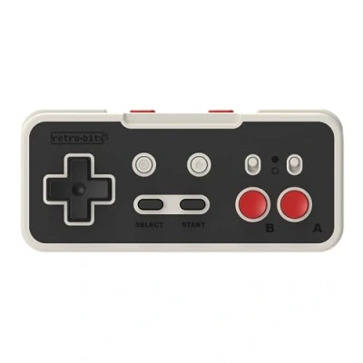 Abbildung von Retro Bit Origin8 2.4 GHz Wireless Controller For Nintendo Switch &amp; NES USB receivers included Classic Grey