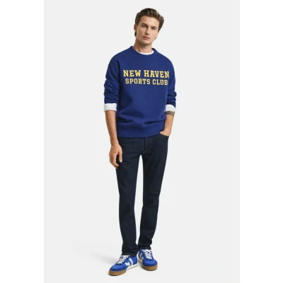 Abbildung von GANT SLIM Jeans Straight Leg, Herren, Größe: 30x30, Dark blue worn in