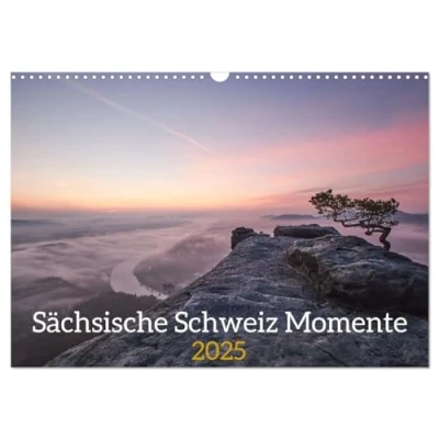 Abbildung von Sächsische Schweiz Momente 2025 (Wandkalender DIN A3 quer), CALVENDO Monatskalender