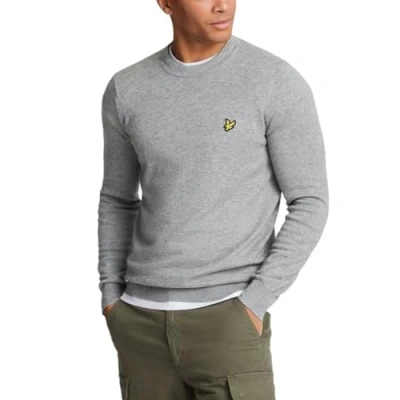 Abbildung von Lyle &amp; Scott CREW NECK Jumper Strickpullover, Herren, Größe: XXL, Gunmetal