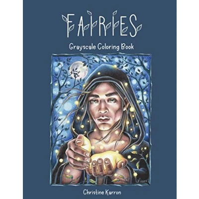 Abbildung von Fairies Grayscale Coloring Book
