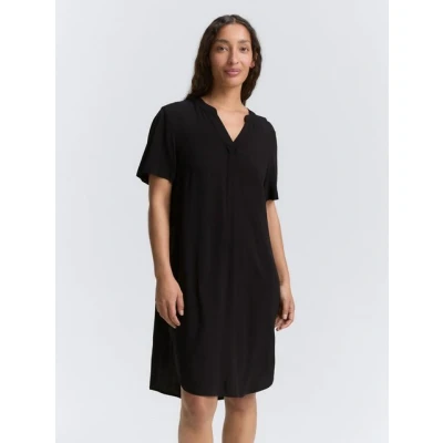 Abbildung von TOM Tailor Freizeitkleid, Damen, Größe: 42, Deep black