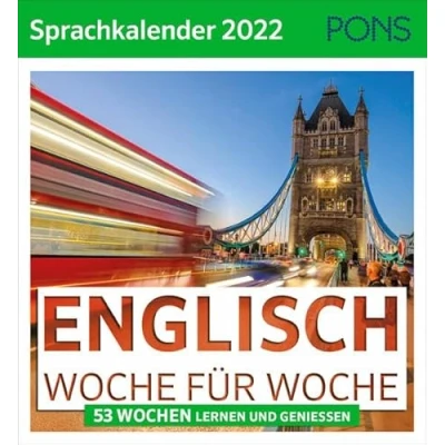 Abbildung von PONS Sprachkalender 2022 Englisch: Woche für Englisch lernen