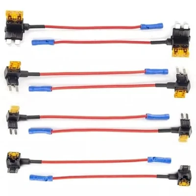 Abbildung von VIOFO 8 STK. Auto Stromkreissicherungshahn Set mit ATO , Mini Micro2 und Adapter/Halter, Notwendig für Hardwire Kit Kabel HK3 HK4 C HK5