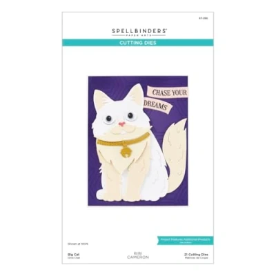 Abbildung von Spellbinders Big Cat Etched Dies (S7 250)