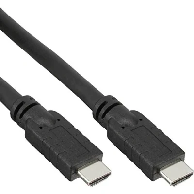 Abbildung von InLine 17615E 15 m HDMI schwarz Kabel