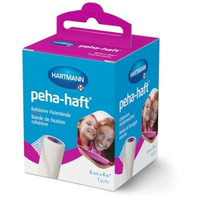 Abbildung von Peha Haft Fixierbinde Latexfrei 6 cm x 4 m 1 St